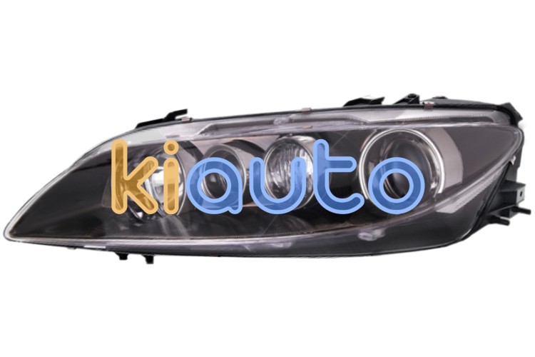 Faro delantero mazda 6 2006-2008 base negra / con antiniebla / izquierdo OE GR1A-51-0L0 / GR1A-51-0L0A / GR1A-51-0L0B