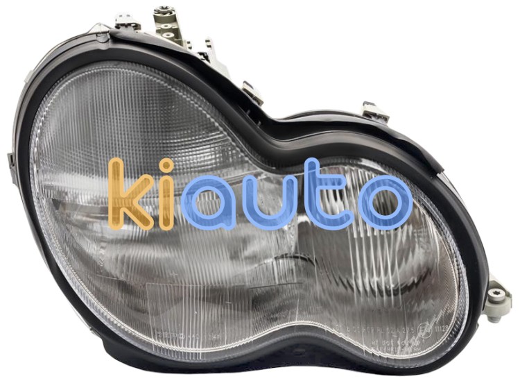 Faro delantero mercedes clase c (w203) 2000-2004 neumatica / lamparas h7+h7 / derecho OE A2038200261 / 2038200261