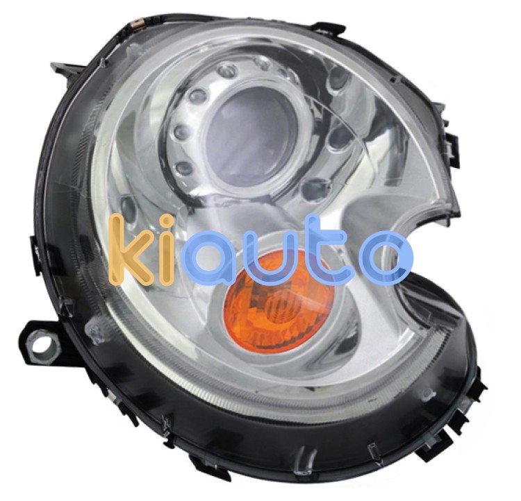 Faro delantero mini clubman 2010-2015 xenon / base cromada / piloto ambar / derecho OE 63122754782 / 63127269982 / 2754782