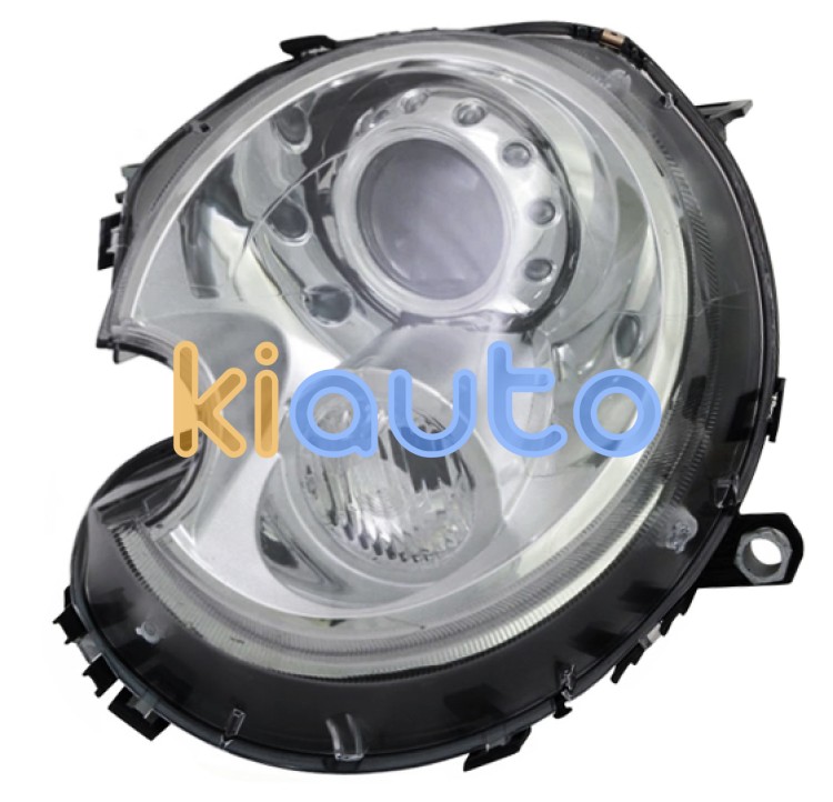 Faro delantero mini clubman 2010-2015 xenon / base cromada / piloto blanco / izquierdo OE 63122754783 / 63127269983 / 2754783
