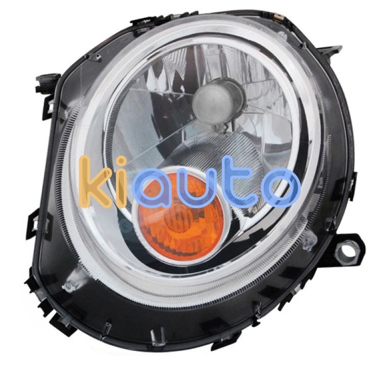 Faro delantero mini coupe 2011-2017 base cromada / piloto ambar / izquierdo OE 63122751263 / 2751263