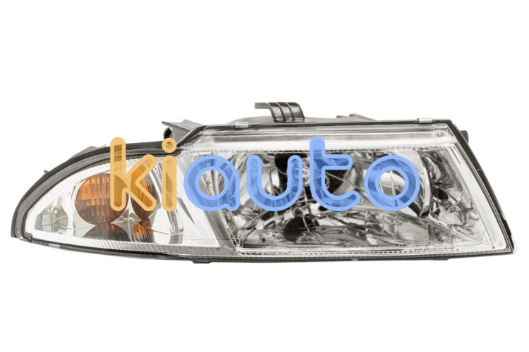 Faro delantero mitsubishi carisma 1999-2006 base cromada / derecho OE MR485383