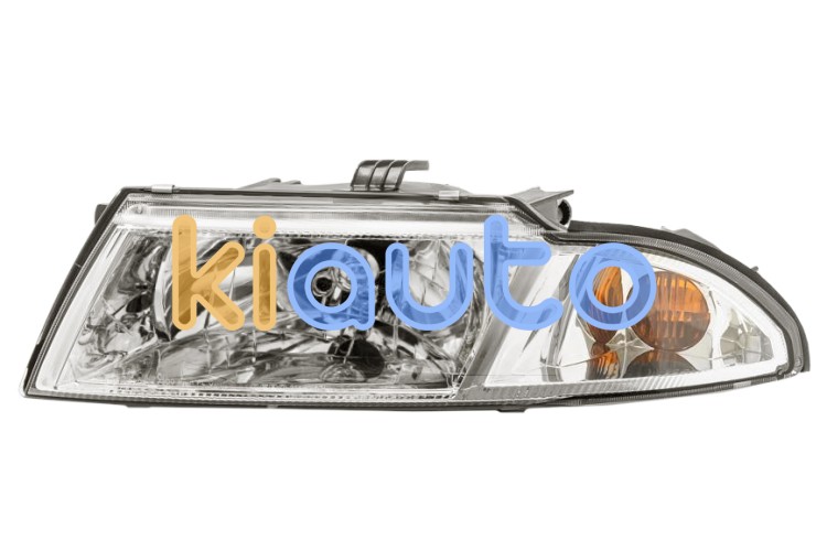 Faro delantero mitsubishi carisma 1999-2006 base cromada / izquierdo OE MR485384