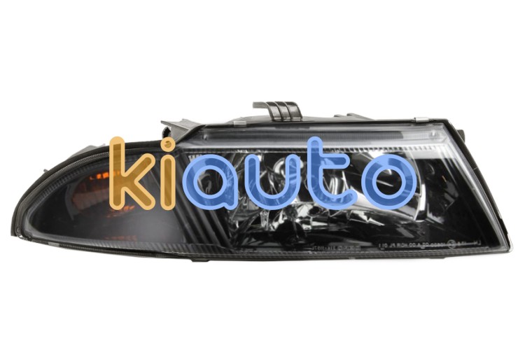Faro delantero mitsubishi carisma 1999-2006 base negra / derecho OE MR972794