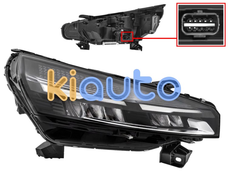 Faro delantero mitsubishi colt 2023-> full led / conector 7 pins / derecho OE 260102753R