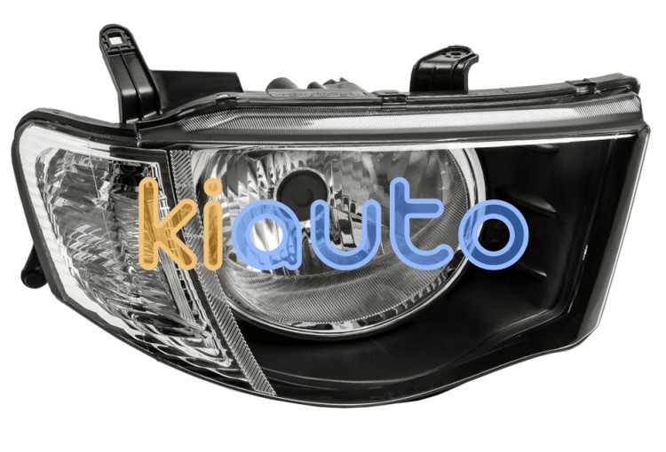 Faro delantero mitsubishi l200 2005-2010 cabina doble / piloto blanco / electrica / derecho OE 8301A692