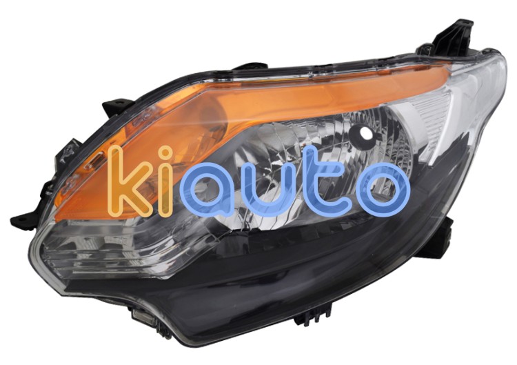 Faro delantero mitsubishi l200 2015-2019 base negra / izquierdo OE 8301C729 / 8301C723 / 6000607090