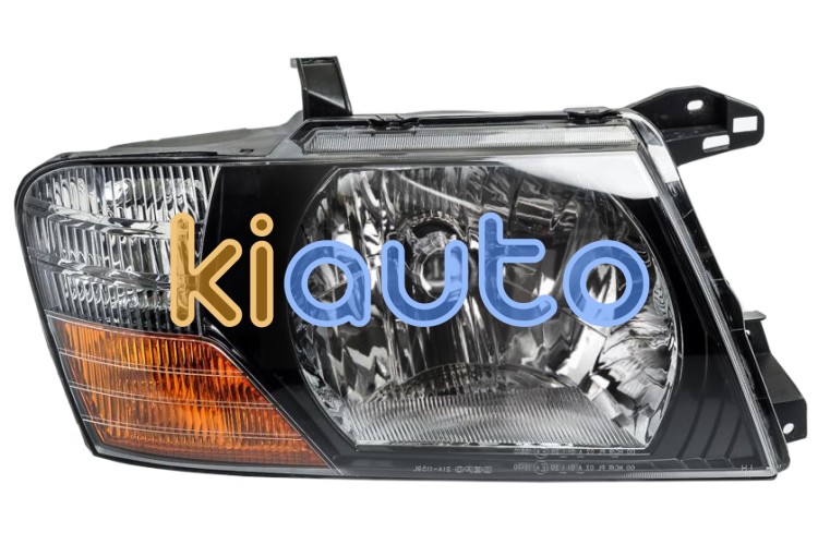 Faro delantero mitsubishi montero 2000-2003 base negra / derecho OE MR388008 / MR548034 / MR548036