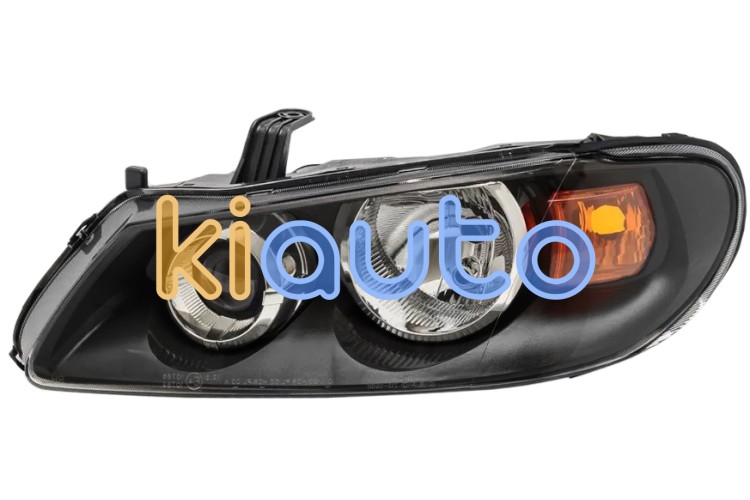 Faro delantero nissan almera 2003-2007 base negra / izquierdo OE 26060-BN713 / 26060BN713