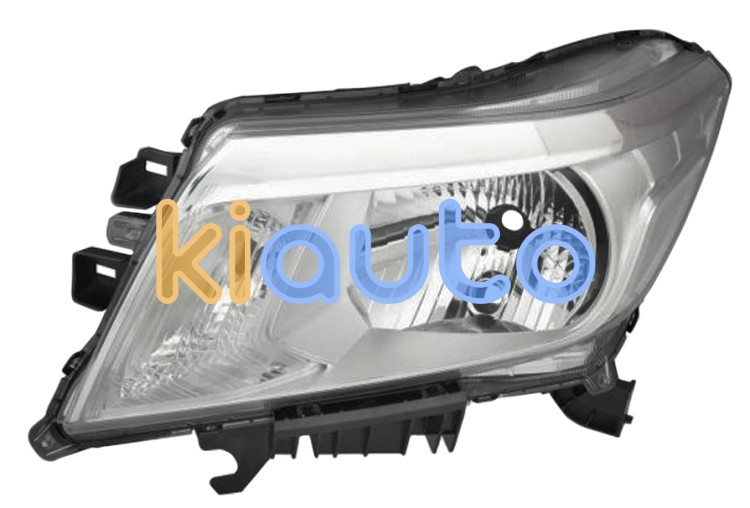 Faro delantero nissan navara 2015-> base cromada / izquierdo OE 260604KHOB / 26060-4KHOB