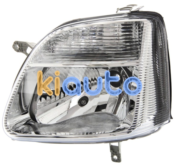 Faro delantero opel agila 2003-2007 base cromada / izquierdo OE 4706110 / 09212210