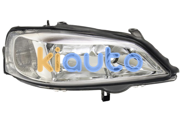 Faro delantero opel astra g 1998-2004 base cromada / derecho OE 1216540 / 1216111 / 1216156
