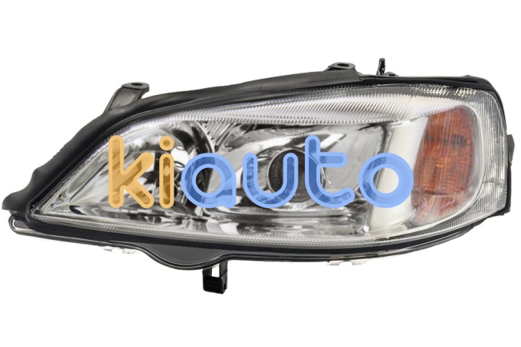 Faro delantero opel astra g 1998-2004 xenon / base cromada / izquierdo OE 1216543 / 93170272