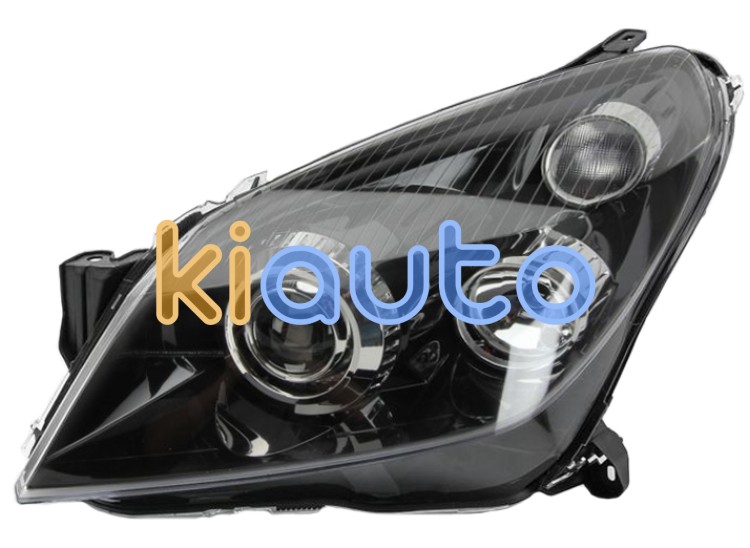 Faro delantero opel astra h 2007-2009 base negra / xenon / izquierdo OE 1216565 / 1216561 / 1216663