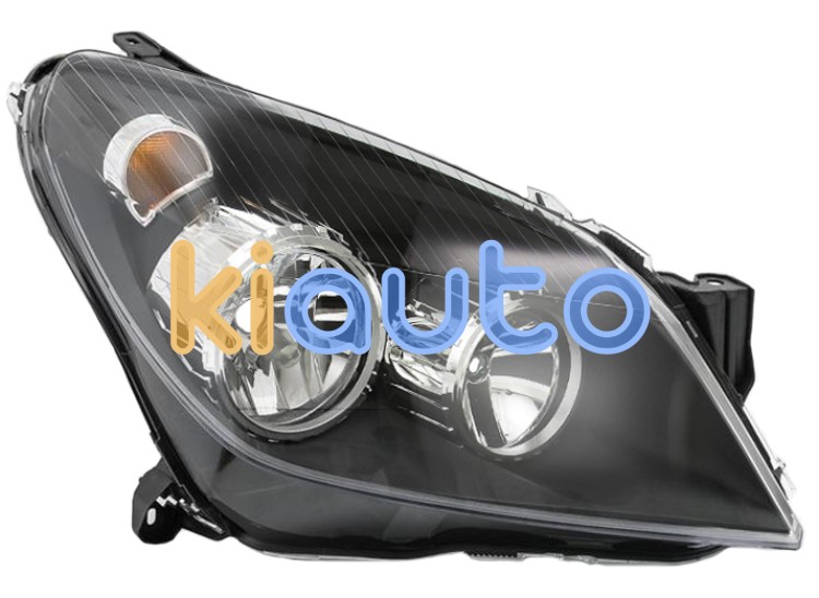 Faro delantero opel astra h gtc 2004-2009 3 puertas / base negra / derecho OE 1216562 / 1216662 / 93178636