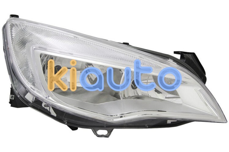 Faro delantero opel astra j 2009-2013 base cromada / derecho OE 1216182 / 13253647