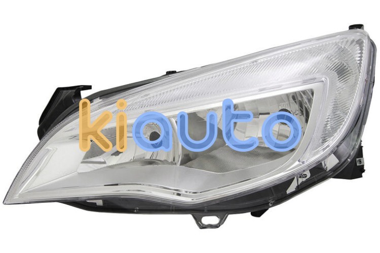 Faro delantero opel astra j 2009-2013 base cromada / izquierdo OE 1216181 / 13253646
