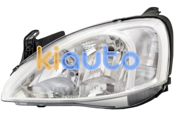 Faro delantero opel corsa c 2000-2003 piloto rayado / tipo magneti marelli / izquierdo OE 1216000 / 1216096 / 09196231
