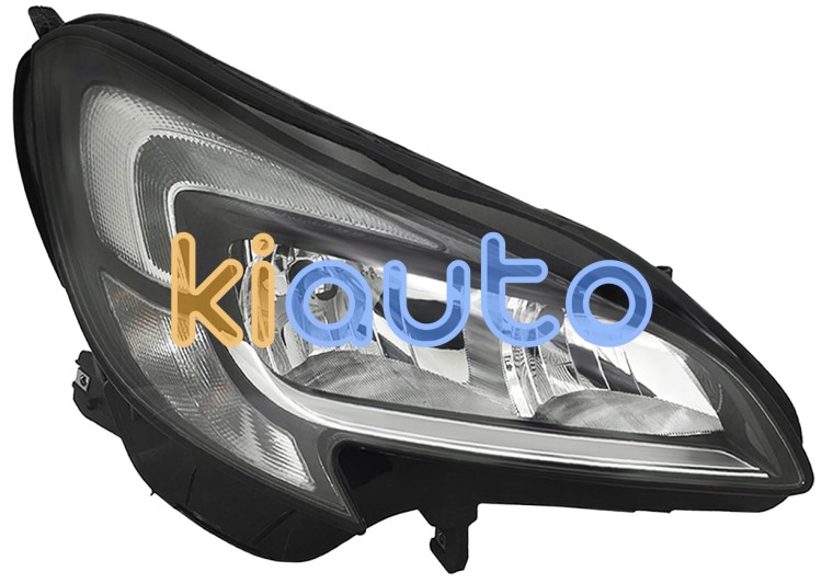 Faro delantero opel corsa e 2015-2019 detalle cromado / led / derecho OE 1216861 / 13381344