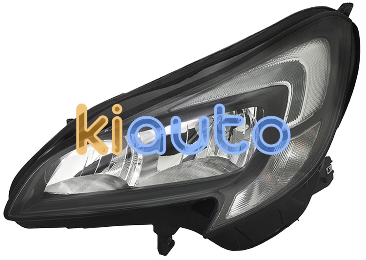 Faro delantero opel corsa e 2015-2019 detalle negro / izquierdo OE 1216849 / 13381335