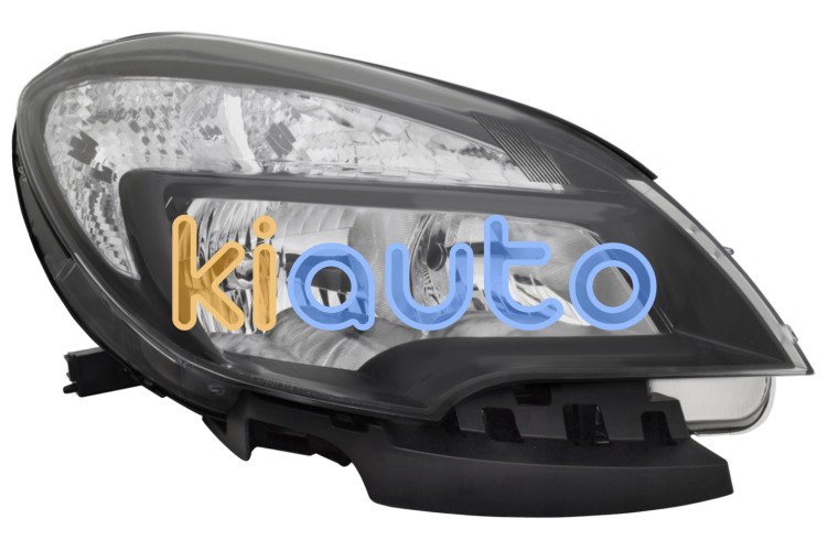 Faro delantero opel mokka 2013-2016 base negra / derecho OE 1216999 / 1216897 / 1216877