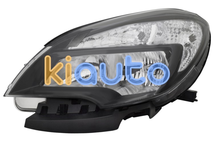 Faro delantero opel mokka 2013-2016 base negra / izquierdo OE 1216998 / 1216896 / 1216879