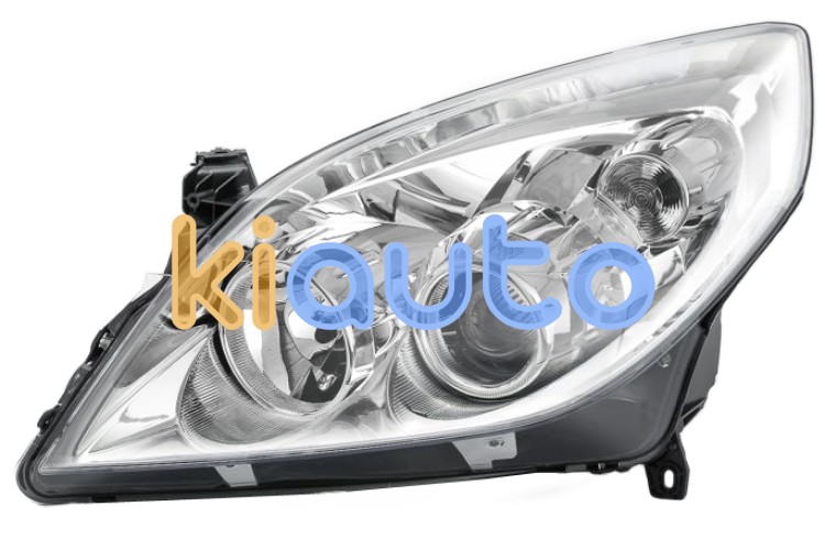 Faro delantero opel signum 2005-2008 base cromada / izquierdo OE 1216575 / 1216681 / 93179914