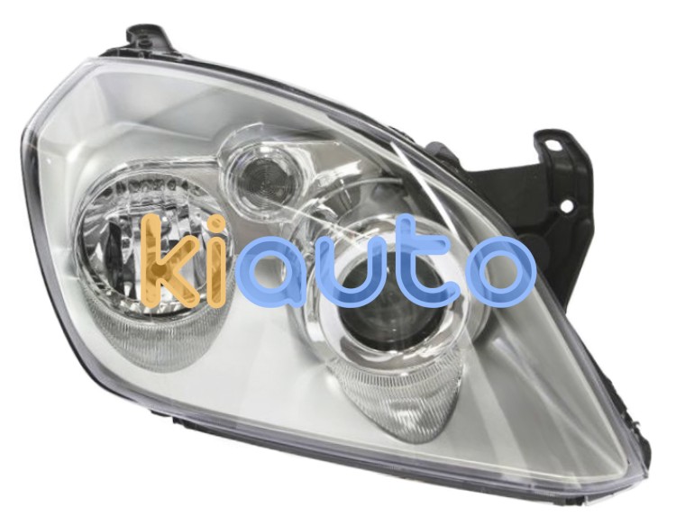 Faro delantero opel tigra 2004-2009 modelo enjoy / base cromada / derecho OE 1216588 / 93164834 / 1216594