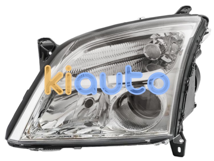 Faro delantero opel vectra c 2002-2005 xenon / base cromada / izquierdo OE 1216125 / 93171433
