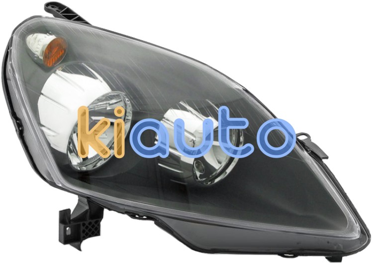 Faro delantero opel zafira b 2007-2011 base negra / derecho OE 1216572 / 1216670 / 93179911