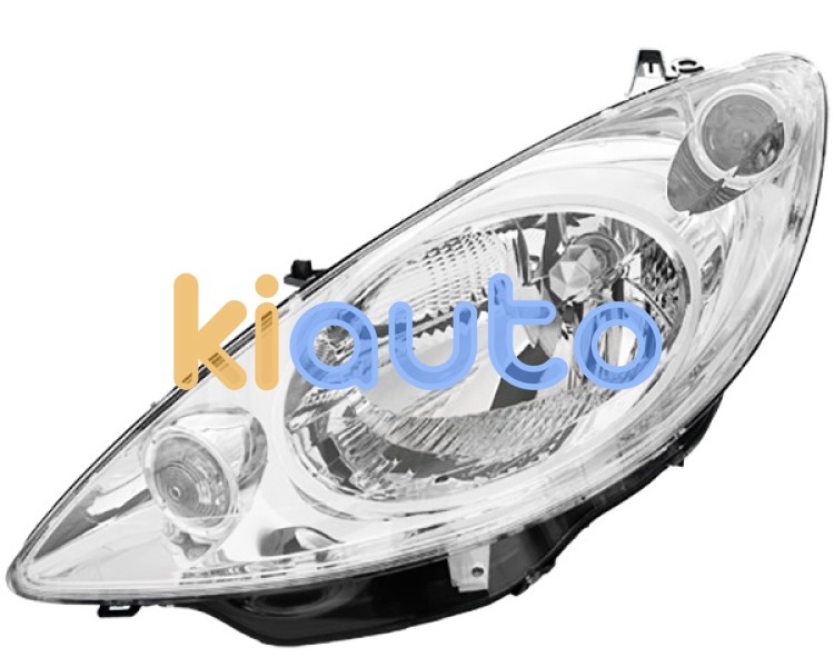 Faro delantero peugeot 1007 2004-2010 base cromada / izquierdo OE 620849