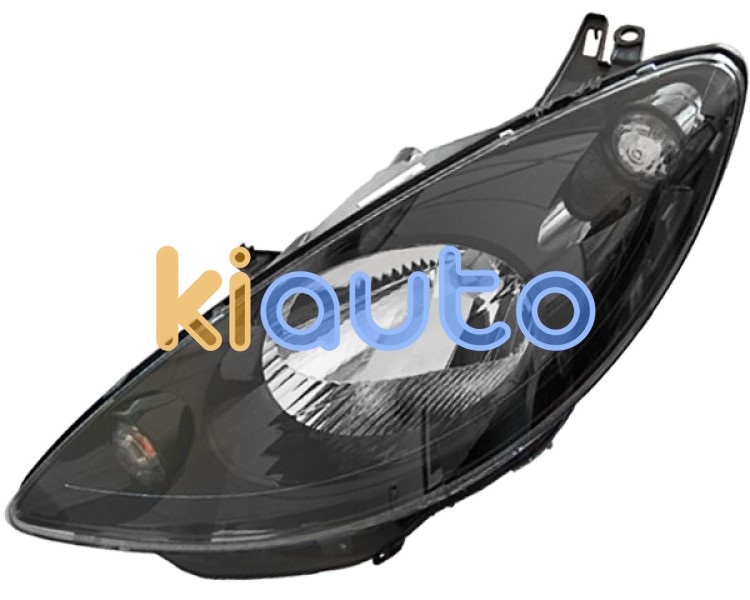 Faro delantero peugeot 1007 2004-2010 base negra / izquierdo OE 620851