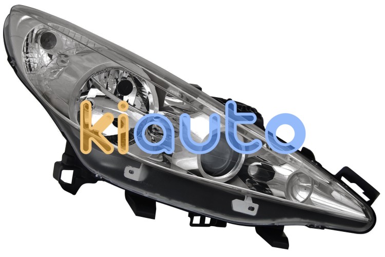 Faro delantero peugeot 207 2009-2012 base negra / derecho OE 6206H4