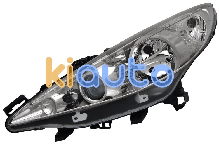 Faro delantero peugeot 207 2009-2012 base negra / izquierdo OE 6208H4