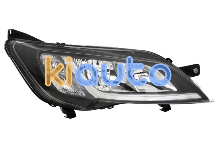 Faro delantero peugeot boxer 2014-> base negra / derecho OE 1612040580 / 1375097080 / 1374297080