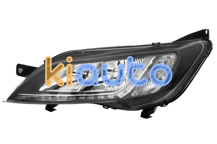 Faro delantero peugeot boxer 2014-> base negra / led / izquierdo OE 1612041480 / 1631998880 / 1375102080