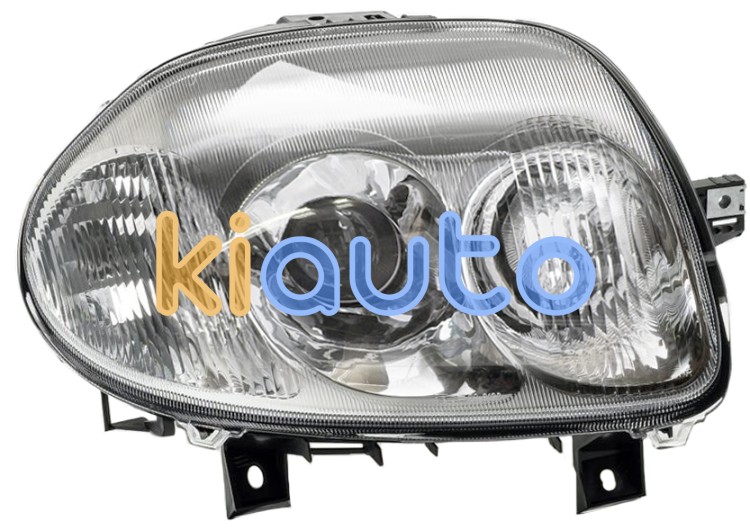 Faro delantero renault clio 1998-2001 optica doble / derecho OE 7701045175