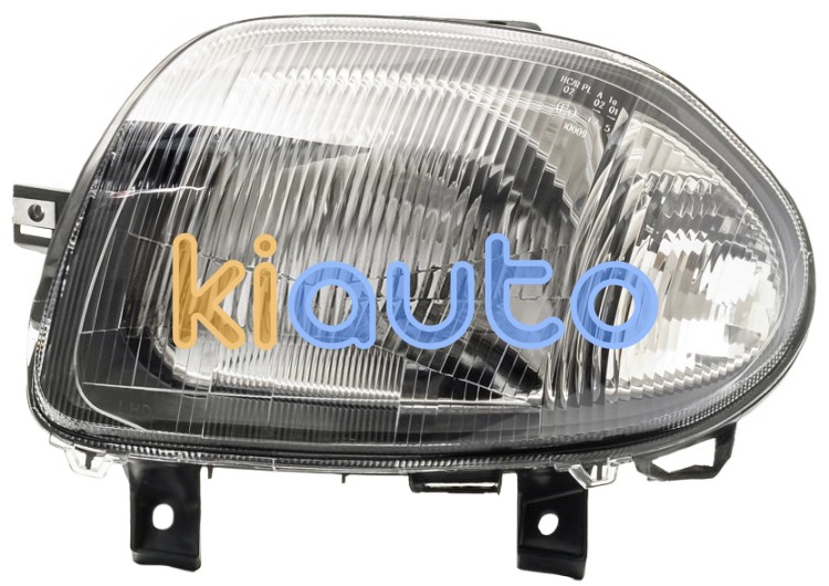 Faro delantero renault clio 1998-2001 optica simple / izquierdo OE 7701045168