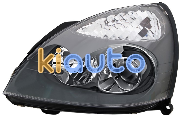 Faro delantero renault clio 2001-2006 base gris / xenon / izquierdo OE 7701051769