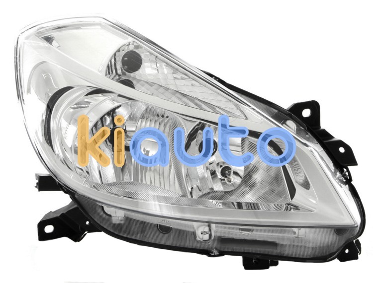 Faro delantero renault clio 2005-2009 base cromada / derecho OE 7701061069 / 7701070494 / 260100203R
