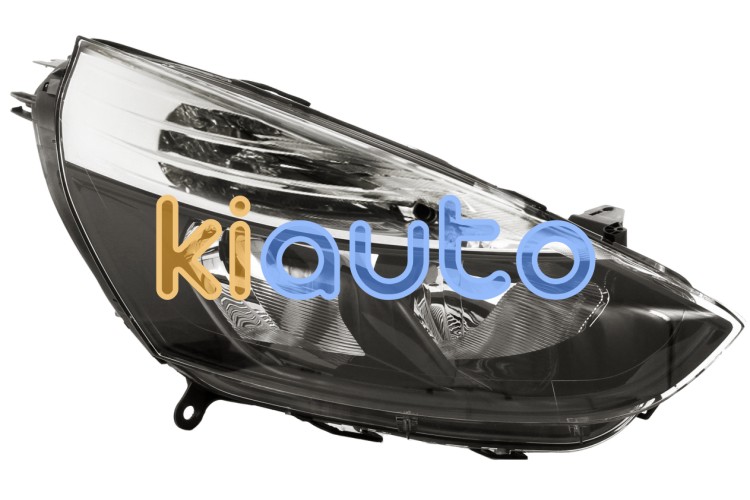 Faro delantero renault clio 2013-2016 detalle negro / derecho OE 260103127R