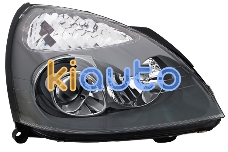 Faro delantero renault clio campus 2006-2009 base gris / xenon / derecho OE 7701051770