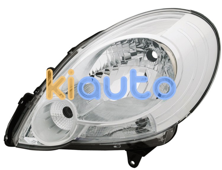 Faro delantero renault kangoo 2007-2013 base cromada / izquierdo OE 7701068181