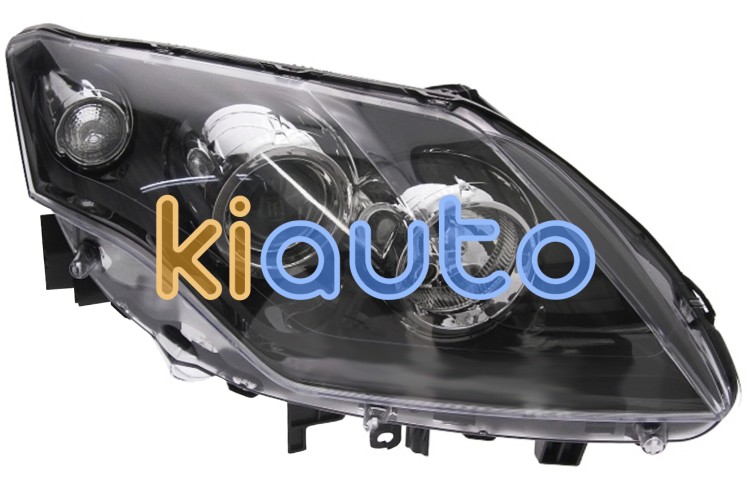 Faro delantero renault laguna 2007-2011 base negra / derecho OE 260100072R