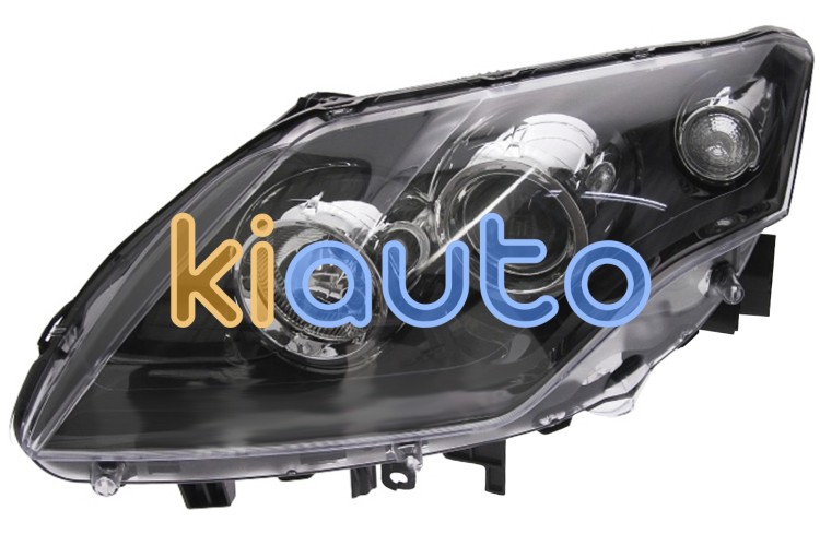 Faro delantero renault laguna 2007-2011 base negra / izquierdo OE 260600074R