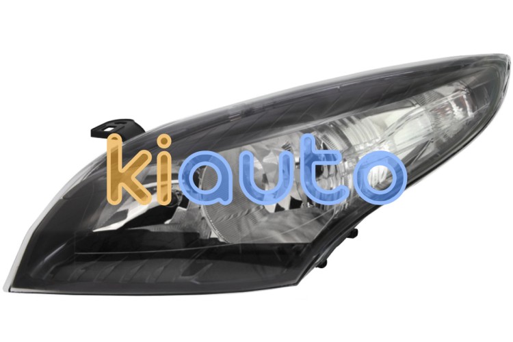 Faro delantero renault megane 2012-2014 base negra / izquierdo OE 260609396R