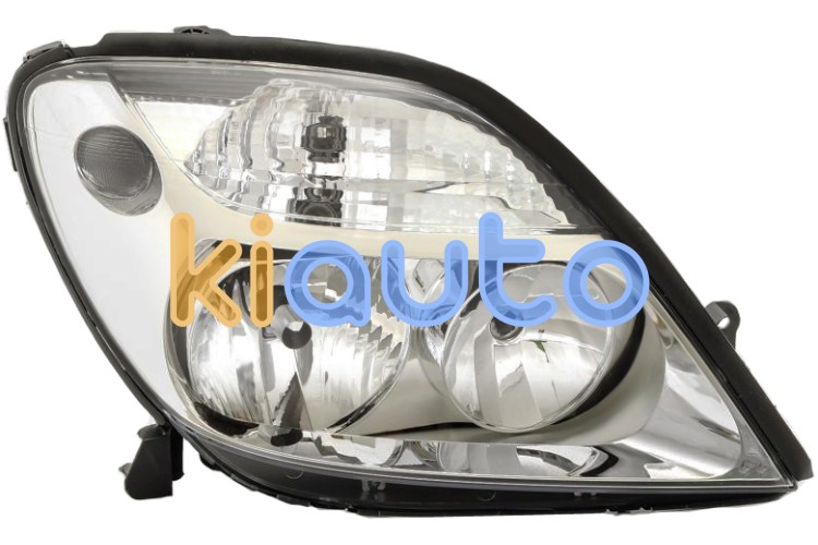 Faro delantero renault scenic 1999-2002 base cromada / derecho OE 7701047600