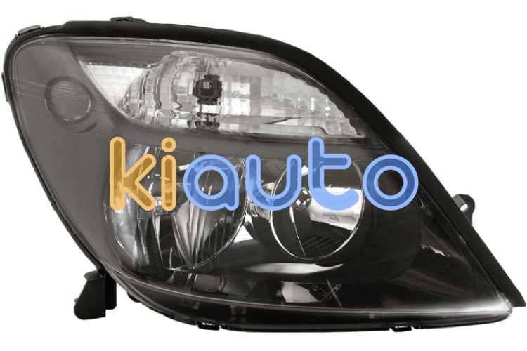 Faro delantero renault scenic 1999-2002 base negra / derecho OE 7701047602