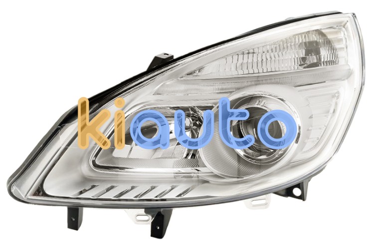 Faro delantero renault scenic 2006-2009 base cromada / izquierdo OE 7701065913