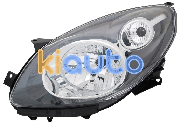 Faro delantero renault twingo 2007-2012 base negra / izquierdo OE 7701064000